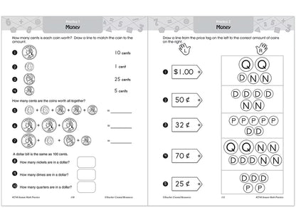 Instant Math Practice Workbook - Gr. 1 - US 2136