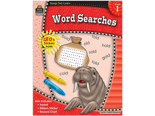 Word Searches Workbook - Gr. 1 - US 7969