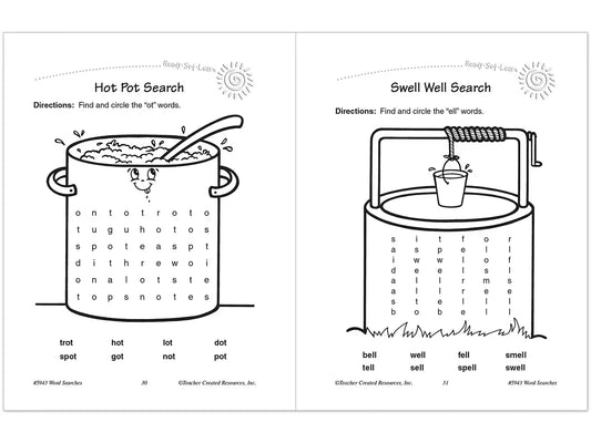 Word Searches Workbook - Gr. 1 - US 7969
