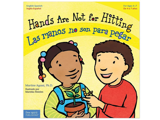 Hands Are Not for Hitting Bilingual Paperback Book - US 9580