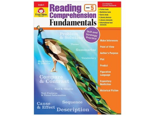 Reading Comprehension Fundamentals Workbook - Gr. 5 - US 1135
