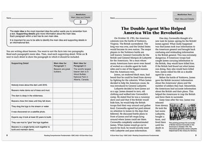Reading Comprehension Fundamentals Workbook - Gr. 5 - US 1135