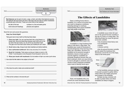 Reading Comprehension Fundamentals Workbook - Gr. 5 - US 1135