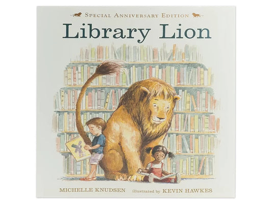 Library Lion Hardcover Book - US 3767