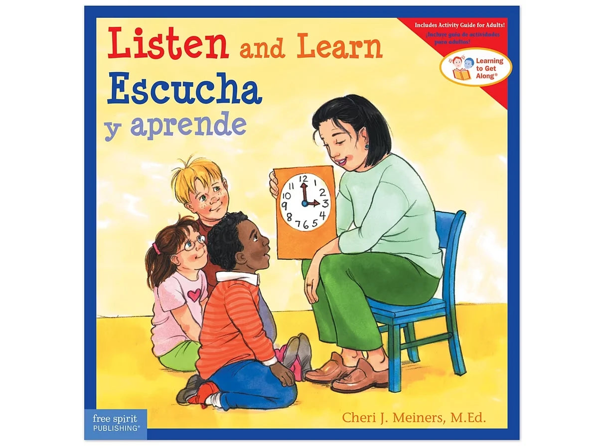 Listen and Learn Bilingual Paperback Book - US 2514