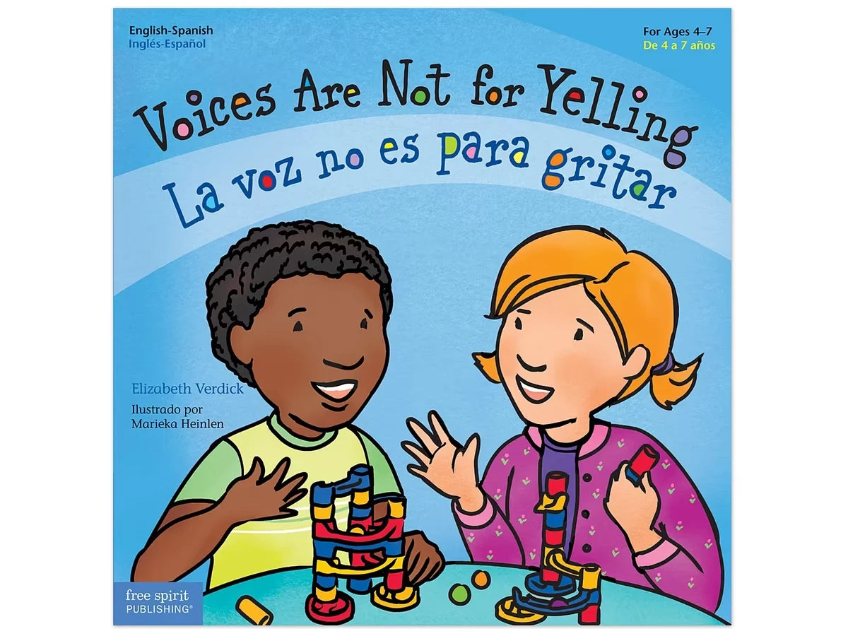 Voices Are Not for Yelling Bilingual Paperback Book - US 9895