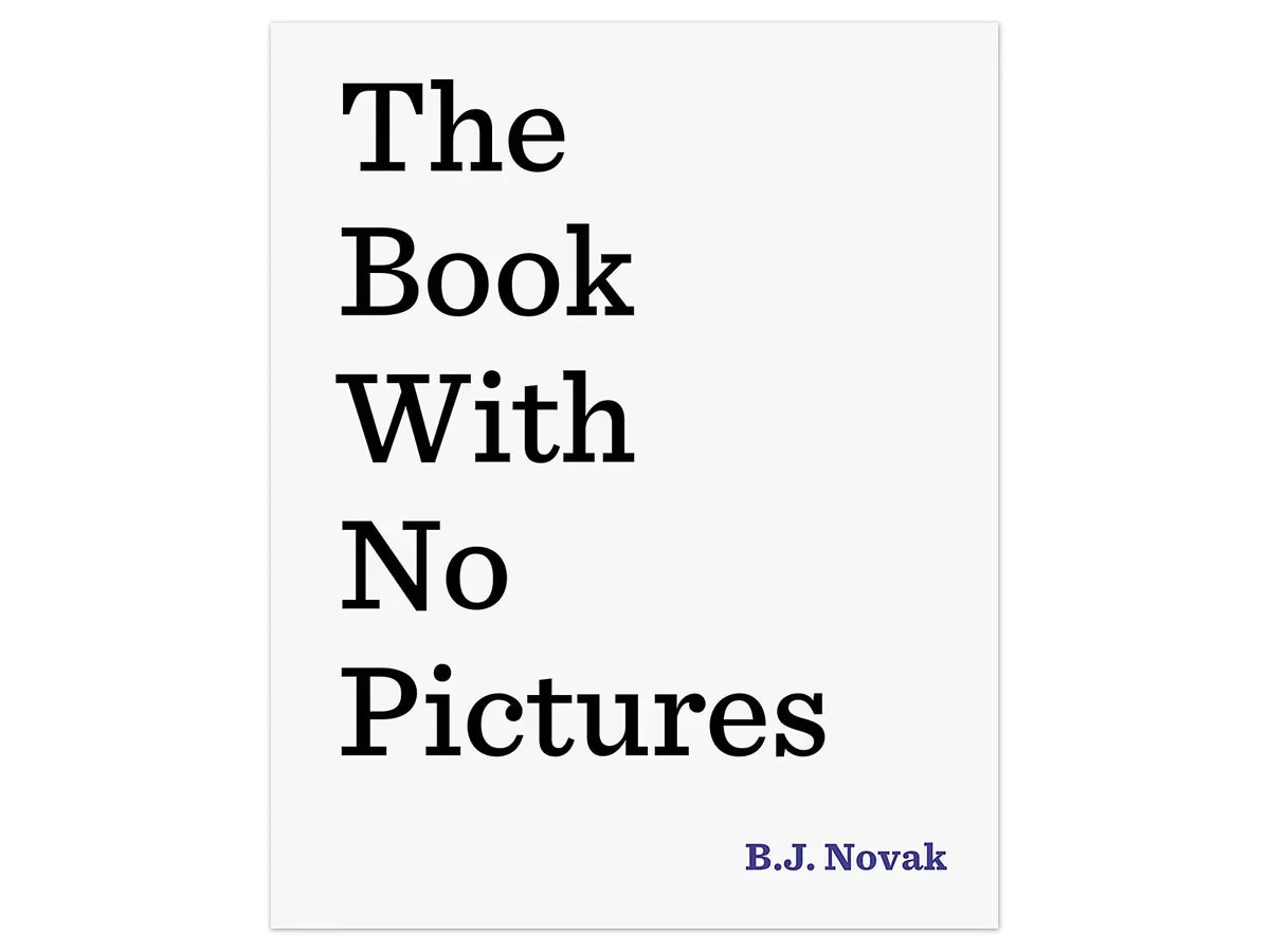 The Book with No Pictures Hardcover Book - US 2624