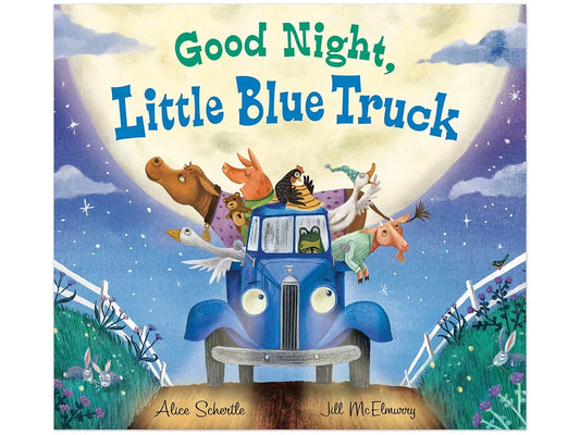 Good Night, Little Blue Truck Hardcover Book - US 6266