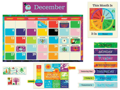 Invisible Creature™ Calendar Bulletin Board Set - US 7469