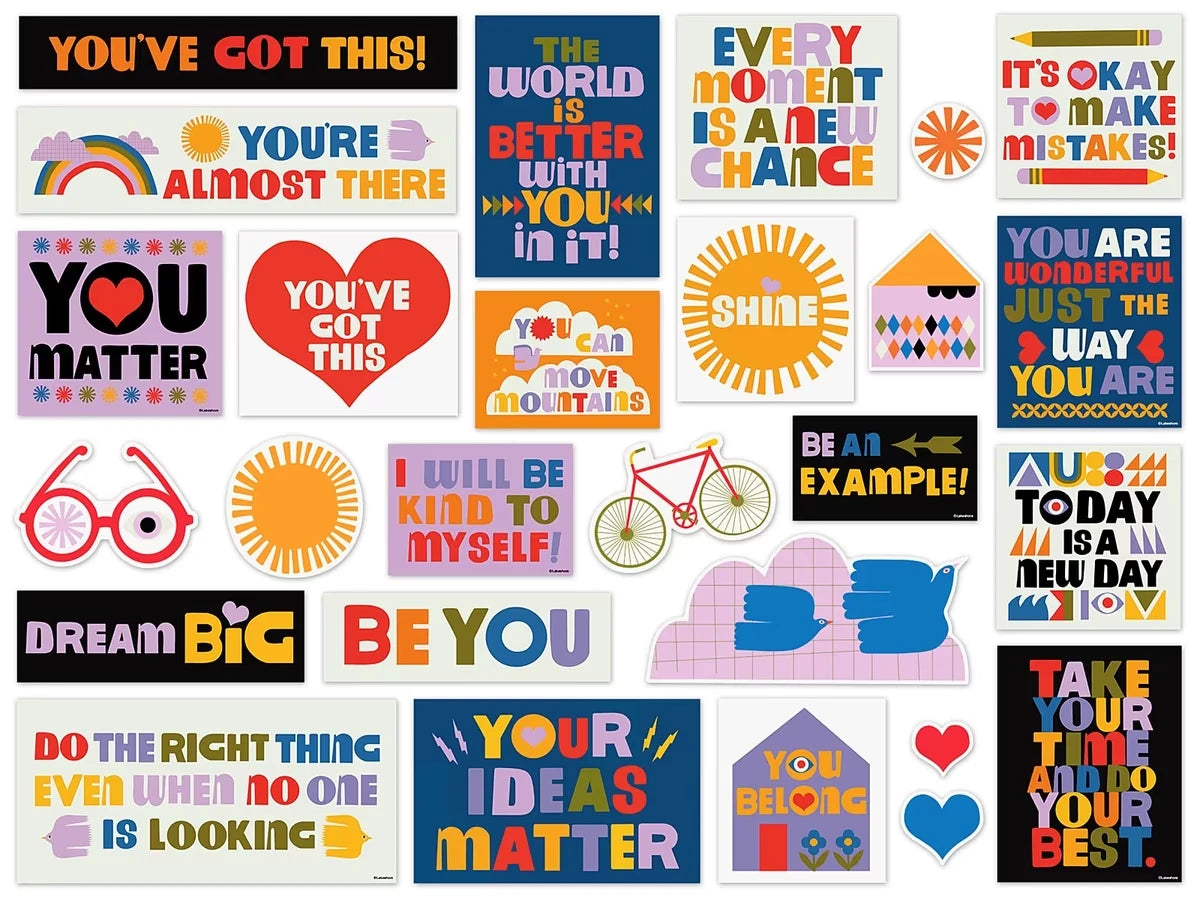 Lisa Congdon Motivational Bulletin Board Set - US 8448