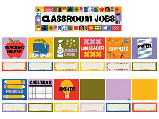 Lisa Congdon Classroom Jobs Bulletin Board Set - US 2787