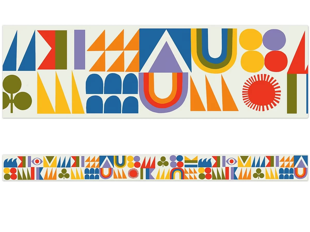 Lisa Congdon Geometric Pattern Border - US 1132
