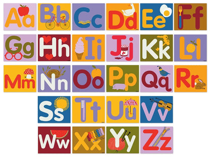 Lisa Congdon Alphabet Bulletin Board Set - US 5707