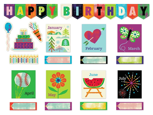 Invisible Creature™ Birthday Bulletin Board Set - US 6496