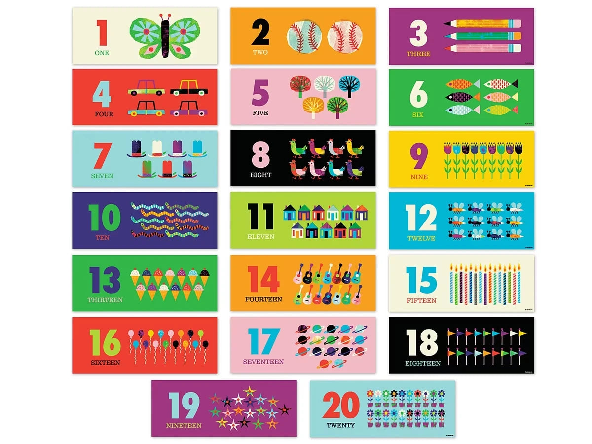 Invisible Creature™ Numbers 1-20 Bulletin Board Set - US 3519