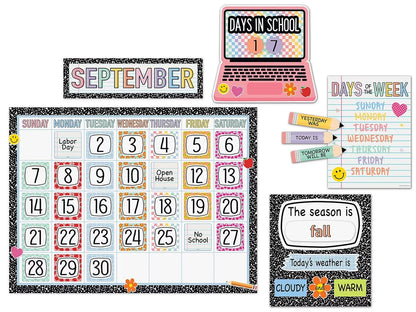 Cool for School Calendar Bulletin Board Set - US 1071