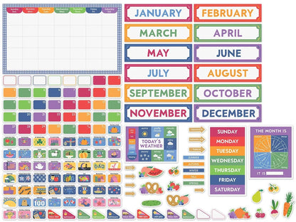 Farmers Market Calendar Bulletin Board Set - US 9625