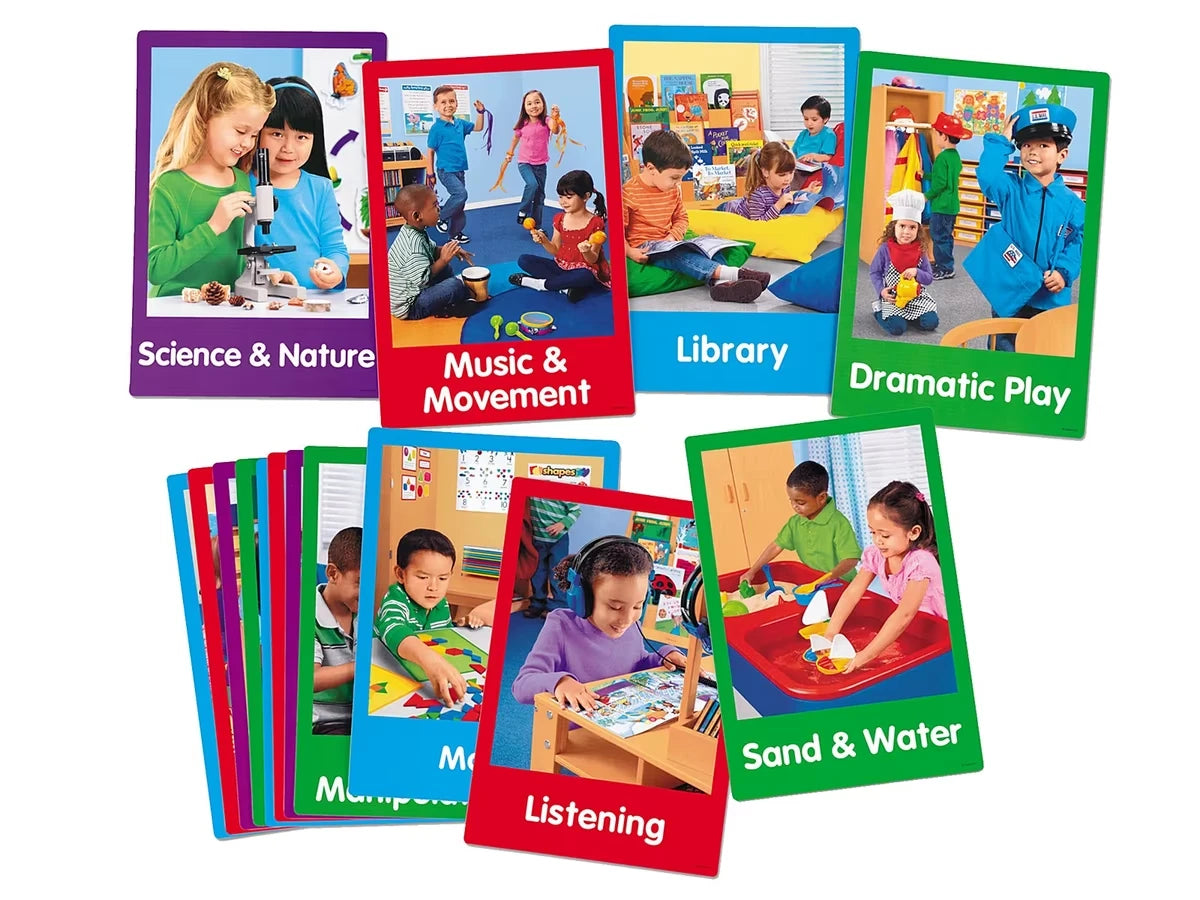 Learning Center Poster Pack - US 3869