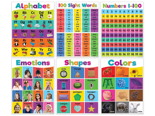 Colorful Basics Poster Pack - US 6302