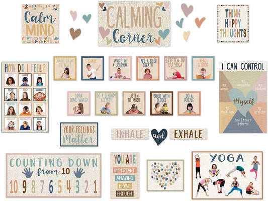 Everyone Is Welcome Calming Corner Bulletin Board Set - US 3438