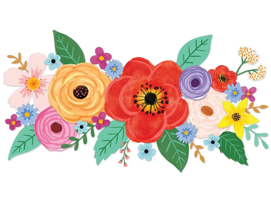 Wildflowers Bulletin Board Set - US 4764