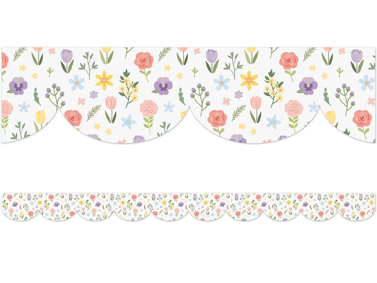 Spring Garden Scalloped Border - US 4477