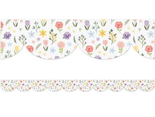 Spring Garden Scalloped Border - US 4477