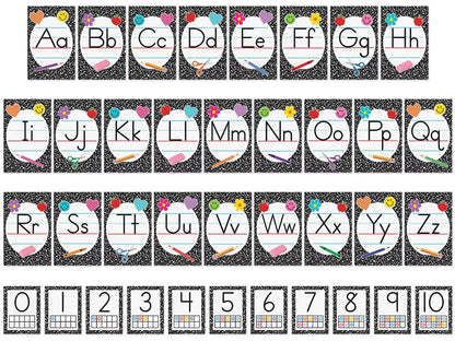Cool for School Alphabet Card Bulletin Board Set - US 2412