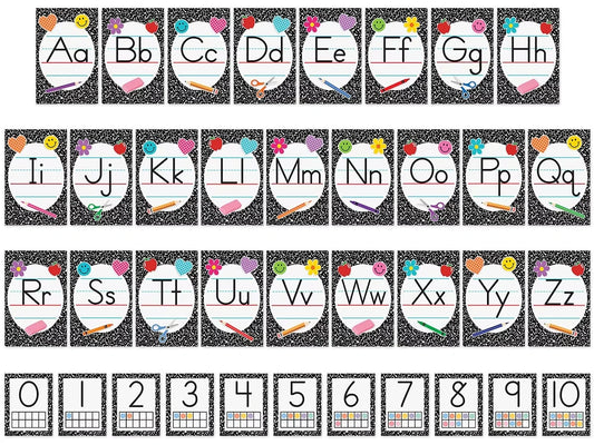 Cool for School Alphabet Card Bulletin Board Set - US 2412
