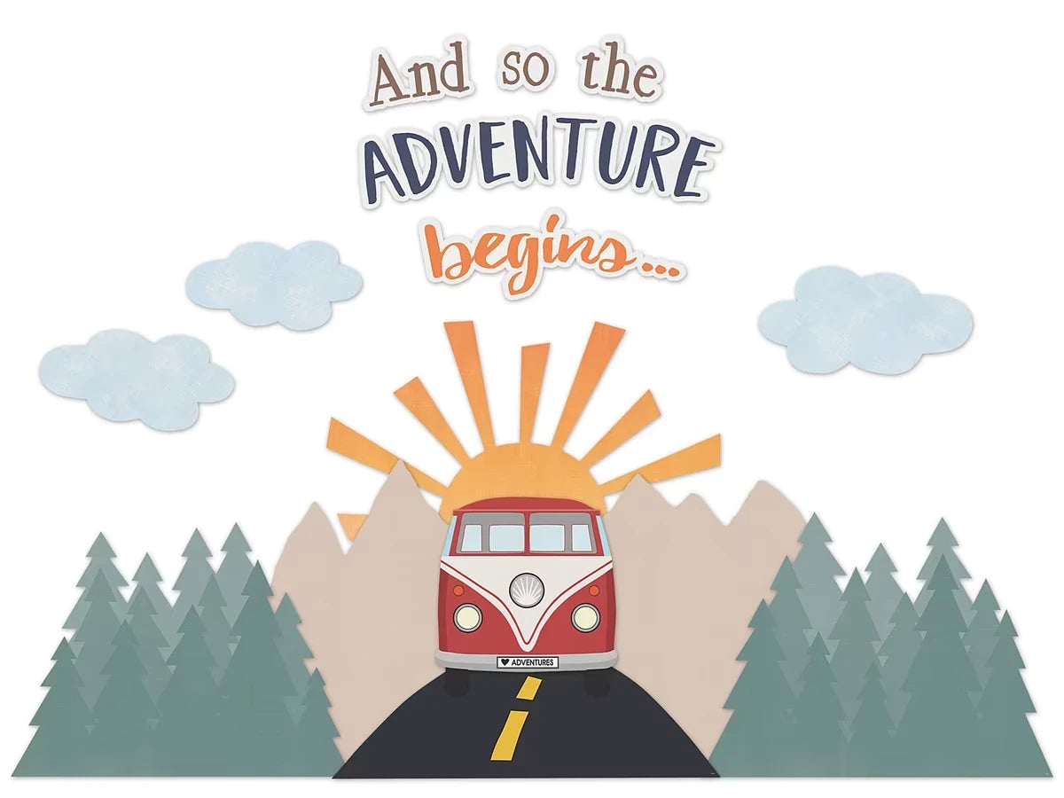 Moving Mountains Adventure Begins Bulletin Board Set - US 2986