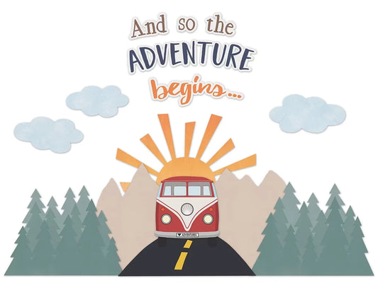 Moving Mountains Adventure Begins Bulletin Board Set - US 2986