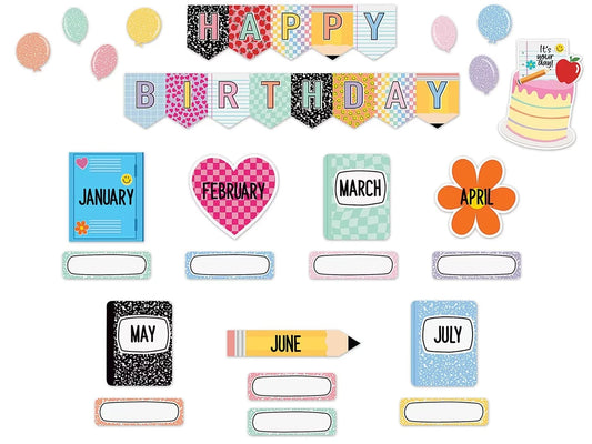 Cool for School Birthday Bulletin Board Set - US 4964