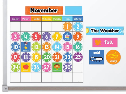 Magnetic Classroom Calendar - US 6357