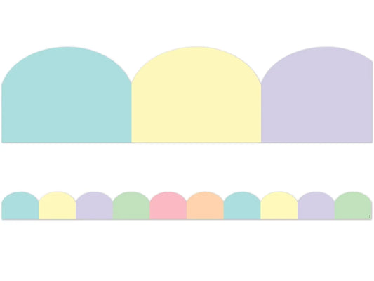 Pastel Pop Scalloped Border - US 8148