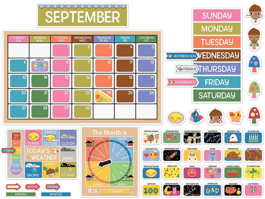 Fairy Tale Forest Calendar Bulletin Board Set - US 5472