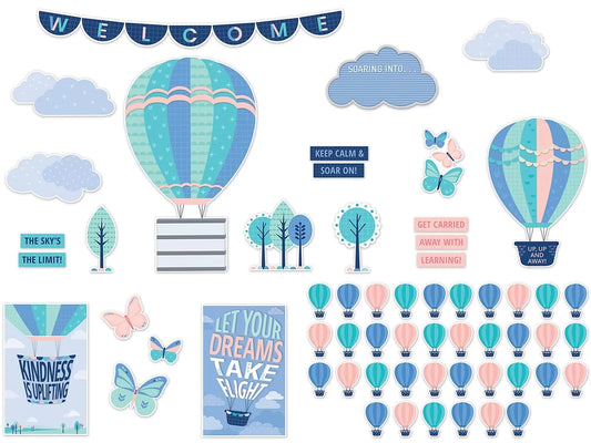 Calm & Cool Welcome Bulletin Board Set - US 2163