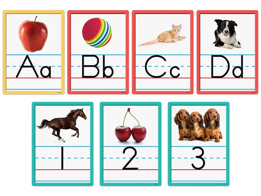 Alphabet and Number Bulletin Board Set - US 4273