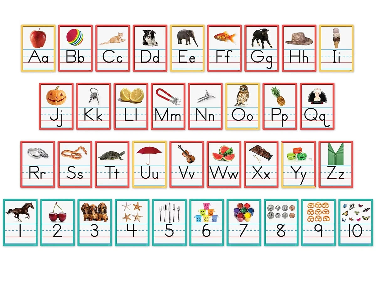 Alphabet and Number Bulletin Board Set - US 4273