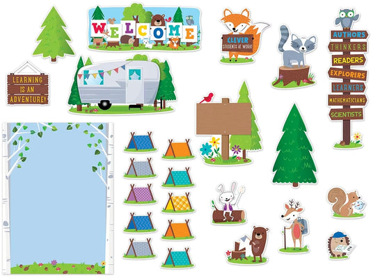 Woodland Friends Welcome Bulletin Board Set - US 6936