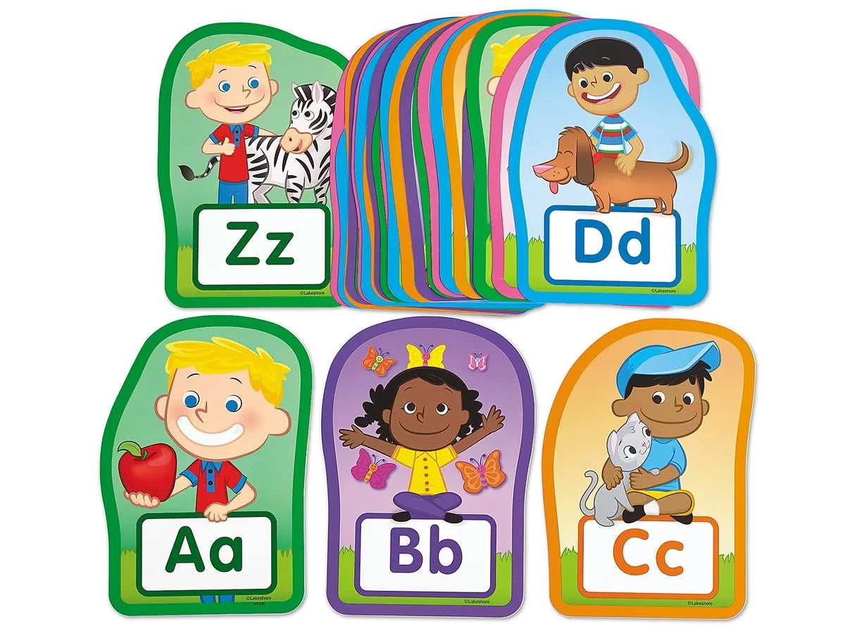Lakeshore Kids™ Alphabet Card Bulletin Board Set - US 3790