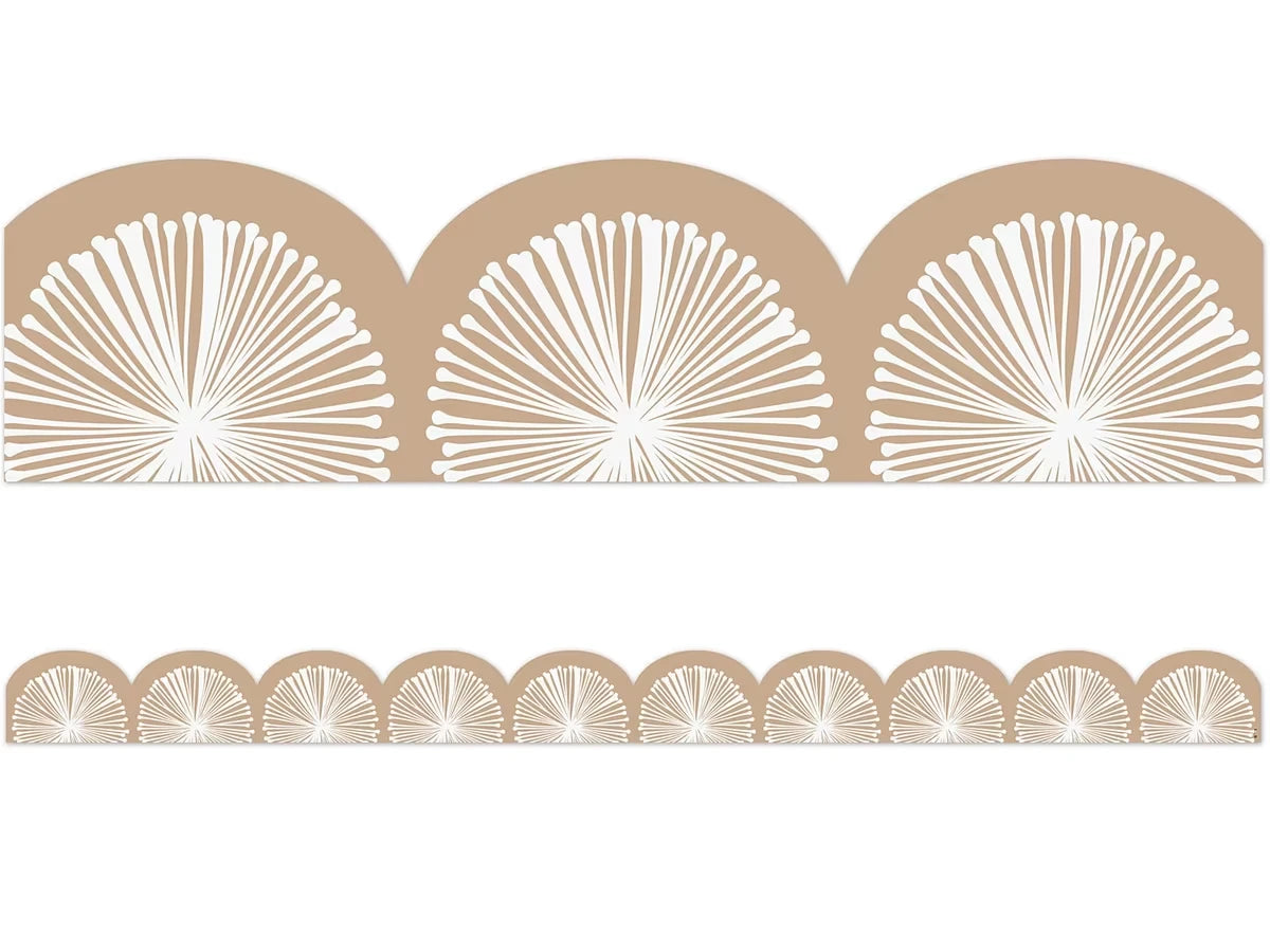 Terrazzo Tones Pom-Pom Scalloped Border - US 8766