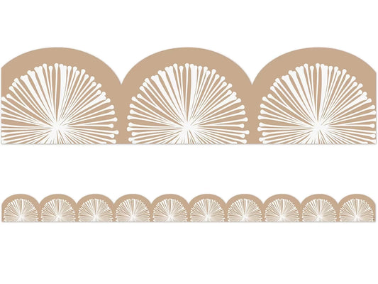 Terrazzo Tones Pom-Pom Scalloped Border - US 8766