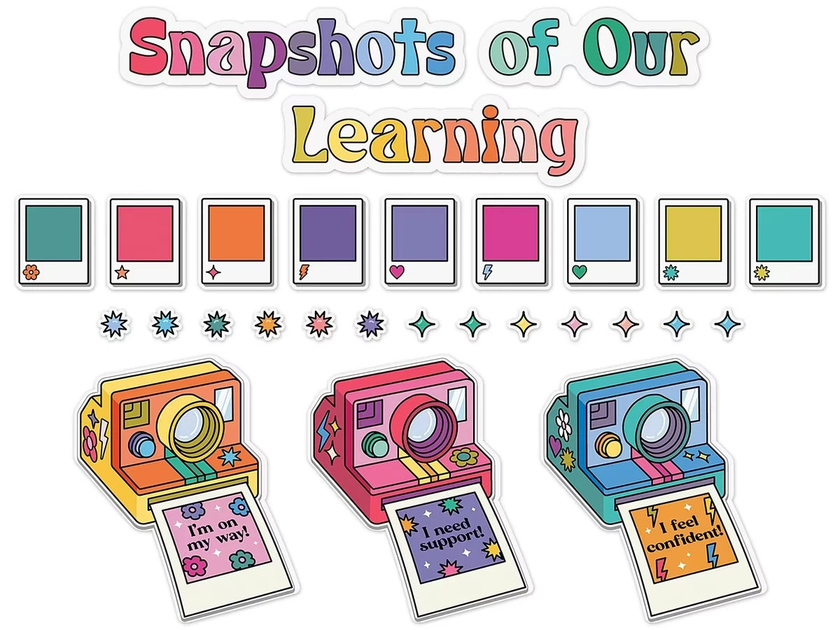 Retro Remix Snapshots of Our Learning Bulletin Board Set - US 5015