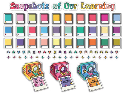 Retro Remix Snapshots of Our Learning Bulletin Board Set - US 5015