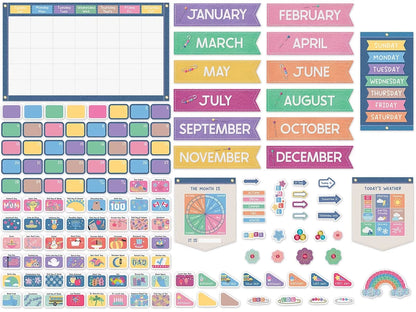 Crafty and Cool Calendar Bulletin Board Set - US 8555