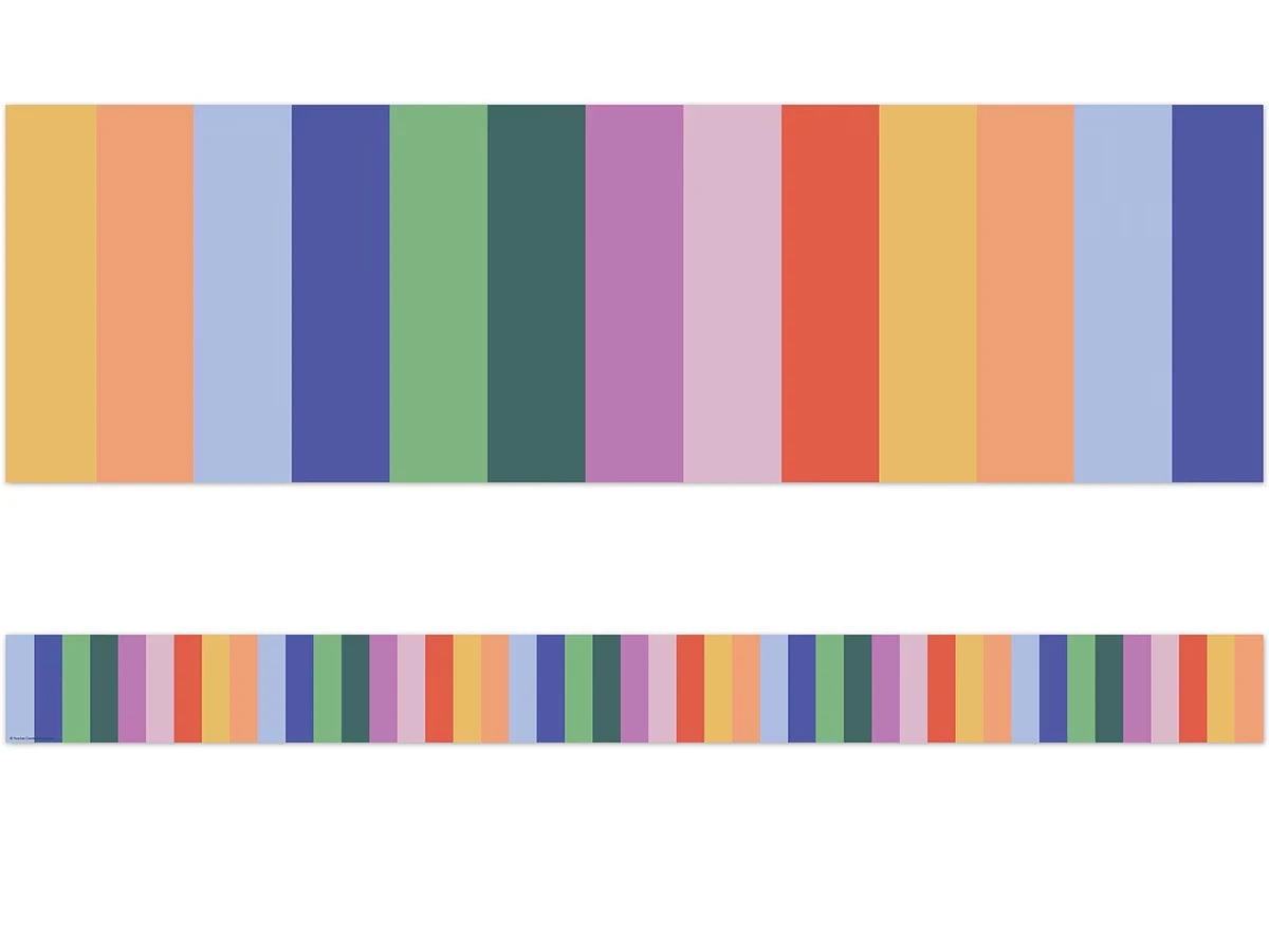 Color Crush Striped Border - US 9582