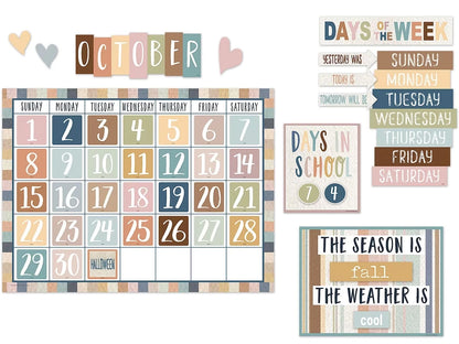 Everyone Is Welcome Calendar Bulletin Board Set - US 4988