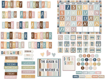 Everyone Is Welcome Calendar Bulletin Board Set - US 4988