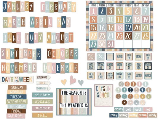Everyone Is Welcome Calendar Bulletin Board Set - US 4988