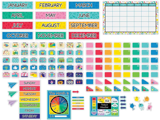 Happy Place Calendar Bulletin Board Set - US 4250